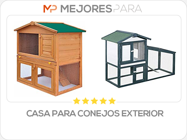 casa para conejos exterior