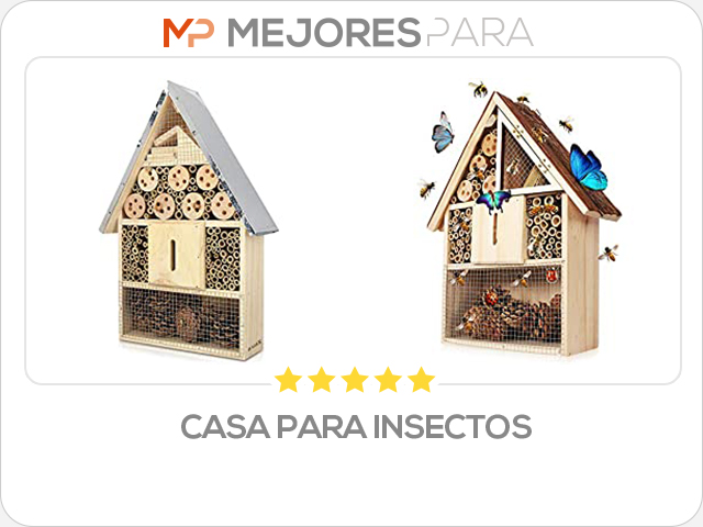 casa para insectos