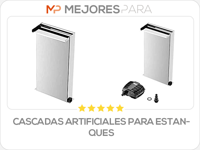 cascadas artificiales para estanques