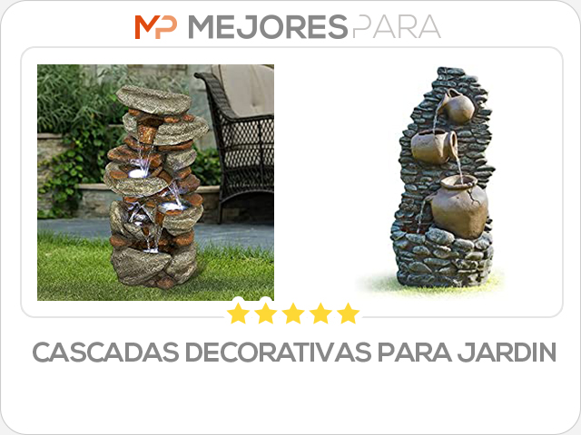 cascadas decorativas para jardin