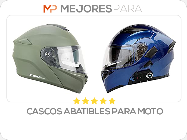 cascos abatibles para moto