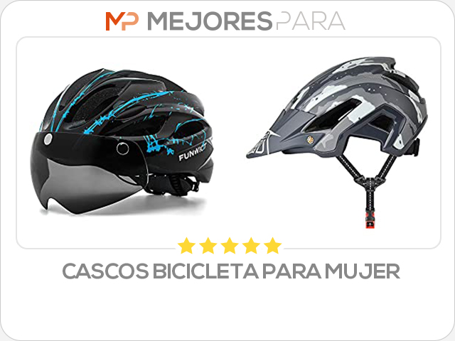 cascos bicicleta para mujer