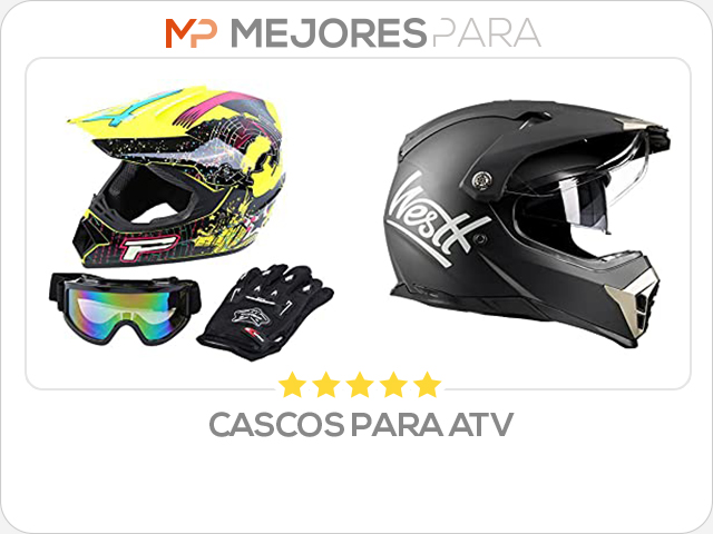 cascos para atv