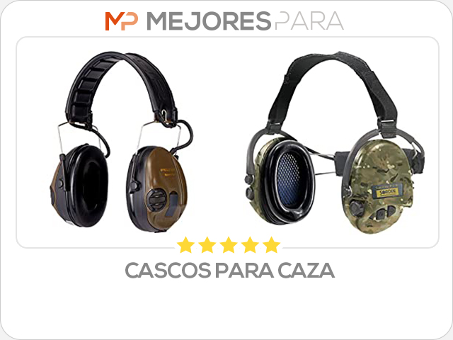 cascos para caza