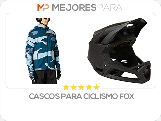 cascos para ciclismo fox