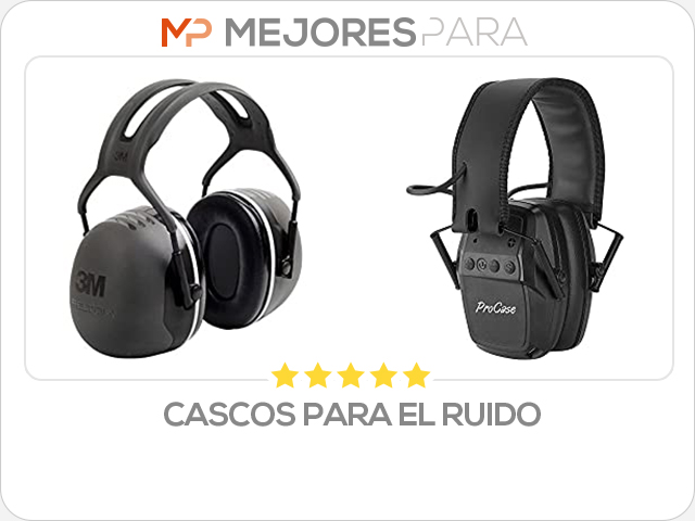 cascos para el ruido