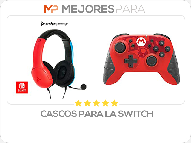 cascos para la switch