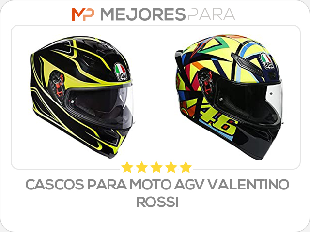 cascos para moto agv valentino rossi