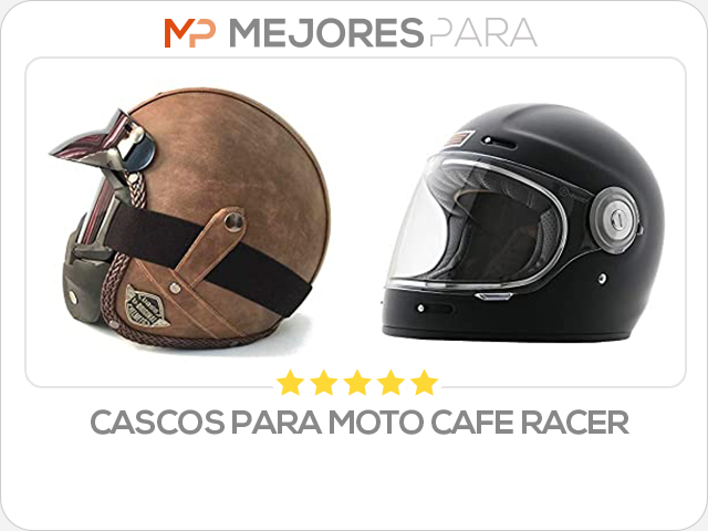 cascos para moto cafe racer