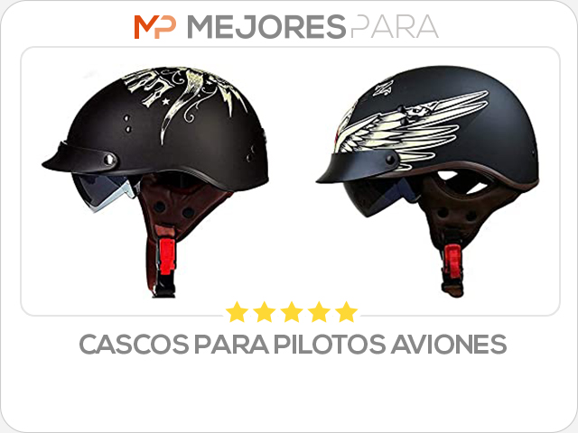 cascos para pilotos aviones