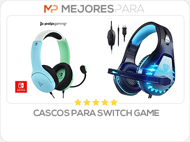 cascos para switch game