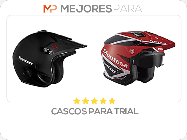 cascos para trial