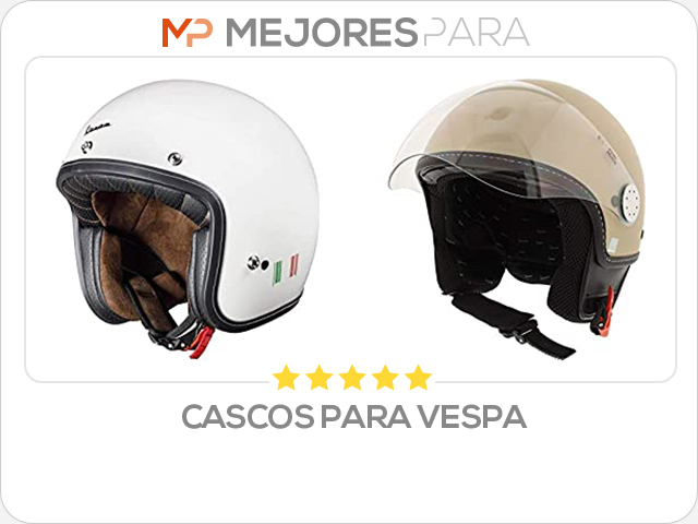 cascos para vespa