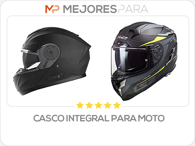 casco integral para moto