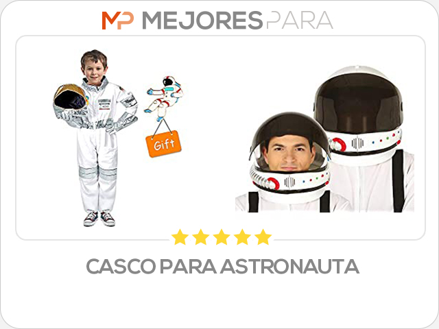 casco para astronauta