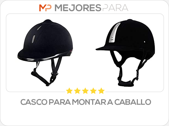 casco para montar a caballo