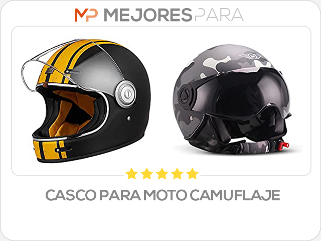 casco para moto camuflaje