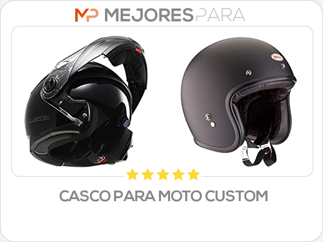 casco para moto custom