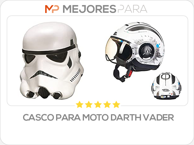 casco para moto darth vader