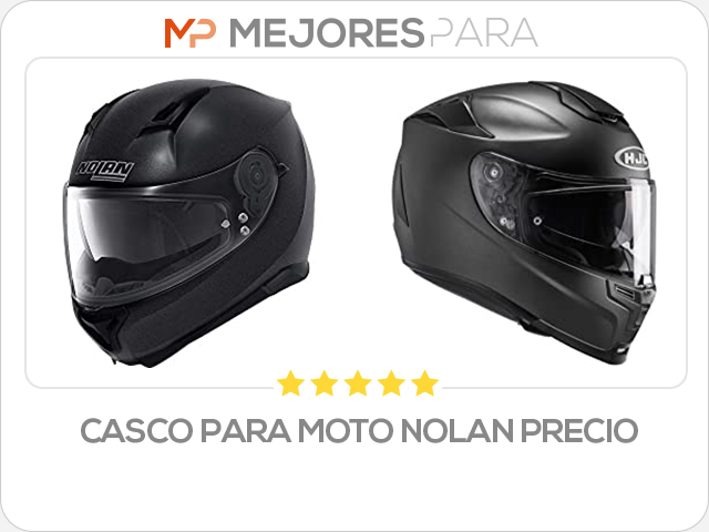 casco para moto nolan precio