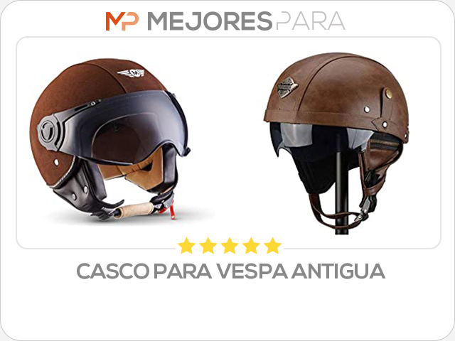 casco para vespa antigua