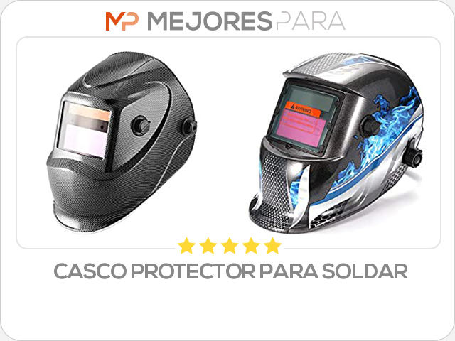 casco protector para soldar