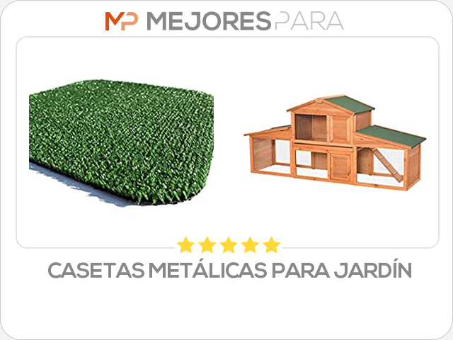 casetas metálicas para jardín