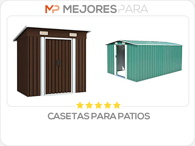 casetas para patios