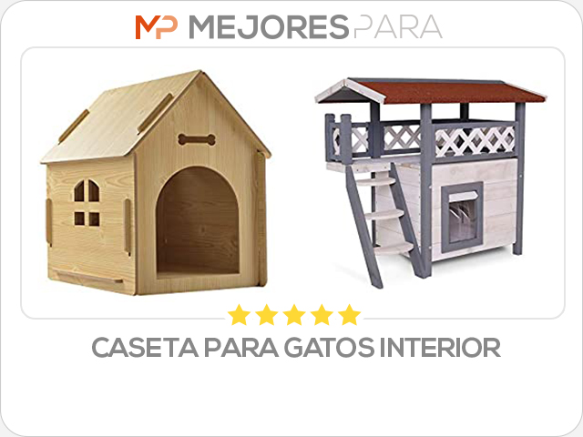 caseta para gatos interior