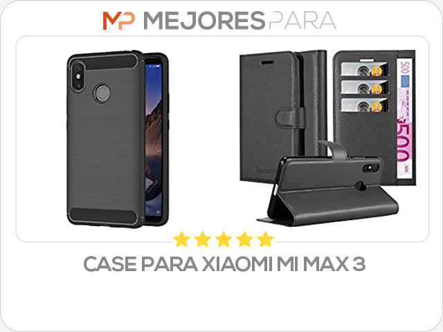 case para xiaomi mi max 3