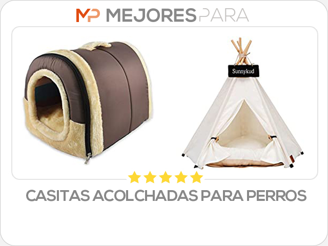 casitas acolchadas para perros