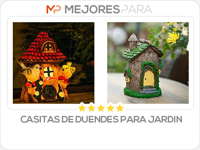 casitas de duendes para jardin