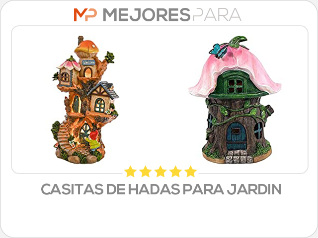 casitas de hadas para jardin