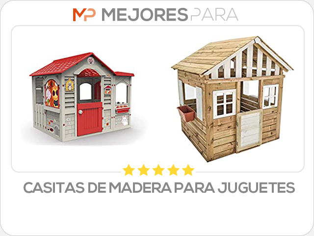 casitas de madera para juguetes