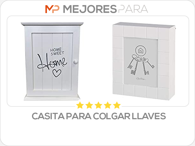 casita para colgar llaves