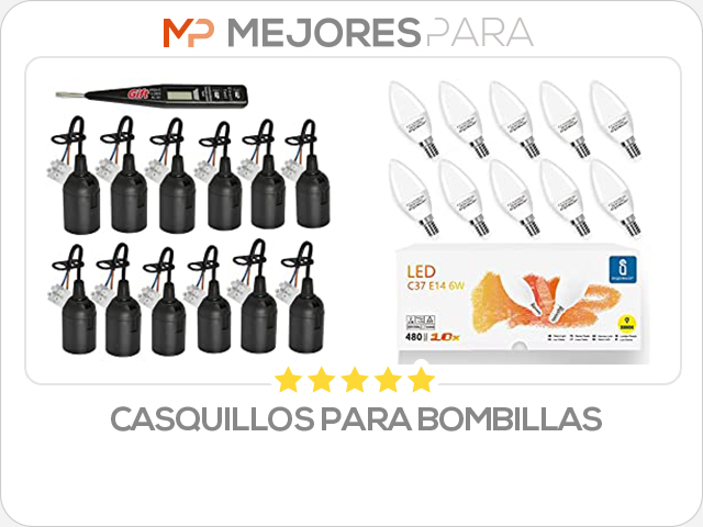 casquillos para bombillas