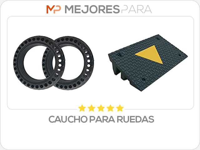 caucho para ruedas