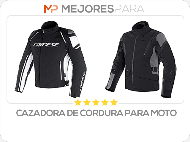 cazadora de cordura para moto