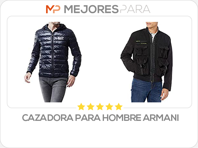 cazadora para hombre armani