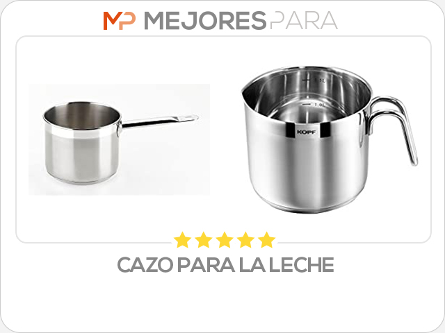 cazo para la leche