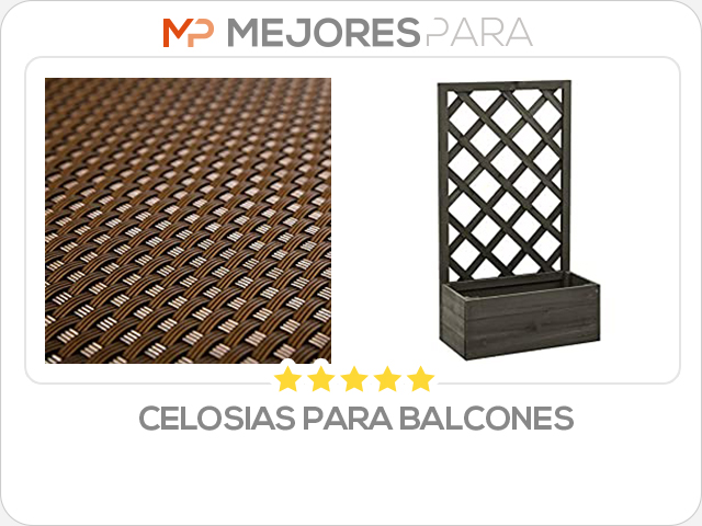 celosias para balcones