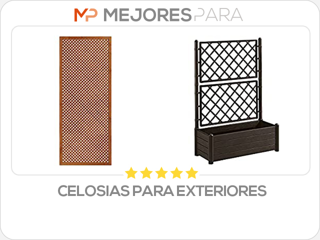 celosias para exteriores