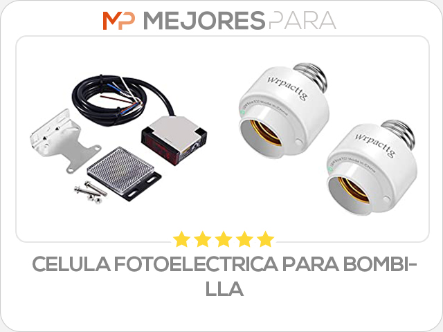 celula fotoelectrica para bombilla