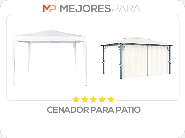 cenador para patio