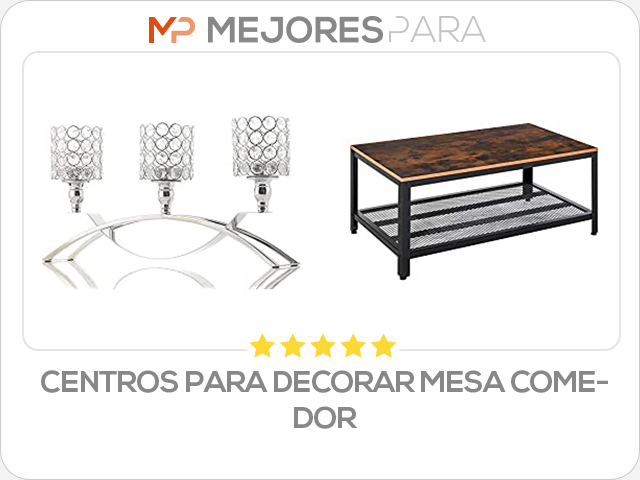 centros para decorar mesa comedor