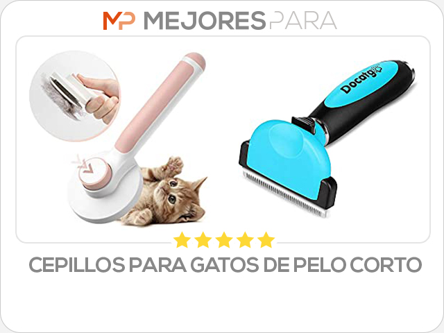 cepillos para gatos de pelo corto