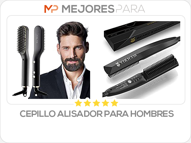 cepillo alisador para hombres