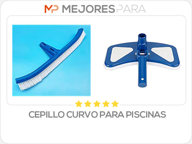 cepillo curvo para piscinas