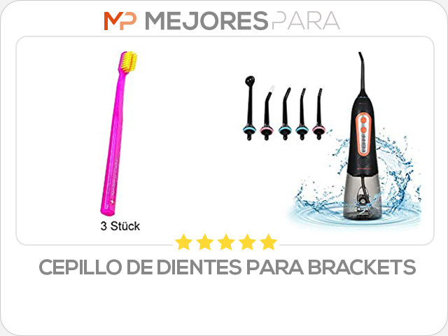 cepillo de dientes para brackets