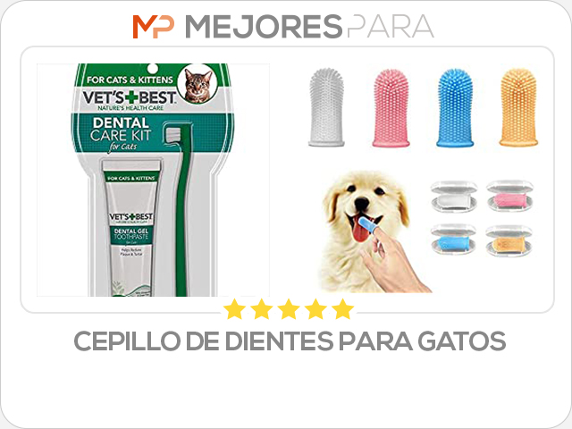 cepillo de dientes para gatos